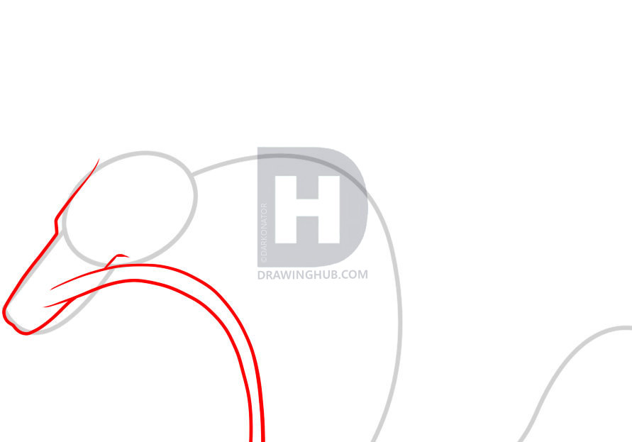 891x623 How To Draw Haku, Spirited Away, Haku, Step