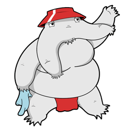 250x250 Radish Spirit Cartoon Drawing Lesson