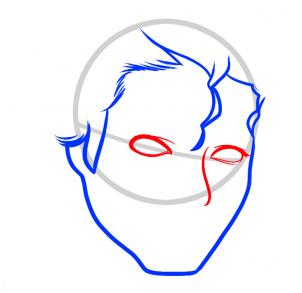 302x293 How To Draw Michael Jackson Easy, Step
