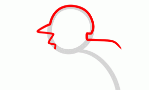 302x183 How To Draw The Mlb Logo, Mlb Logo, Step