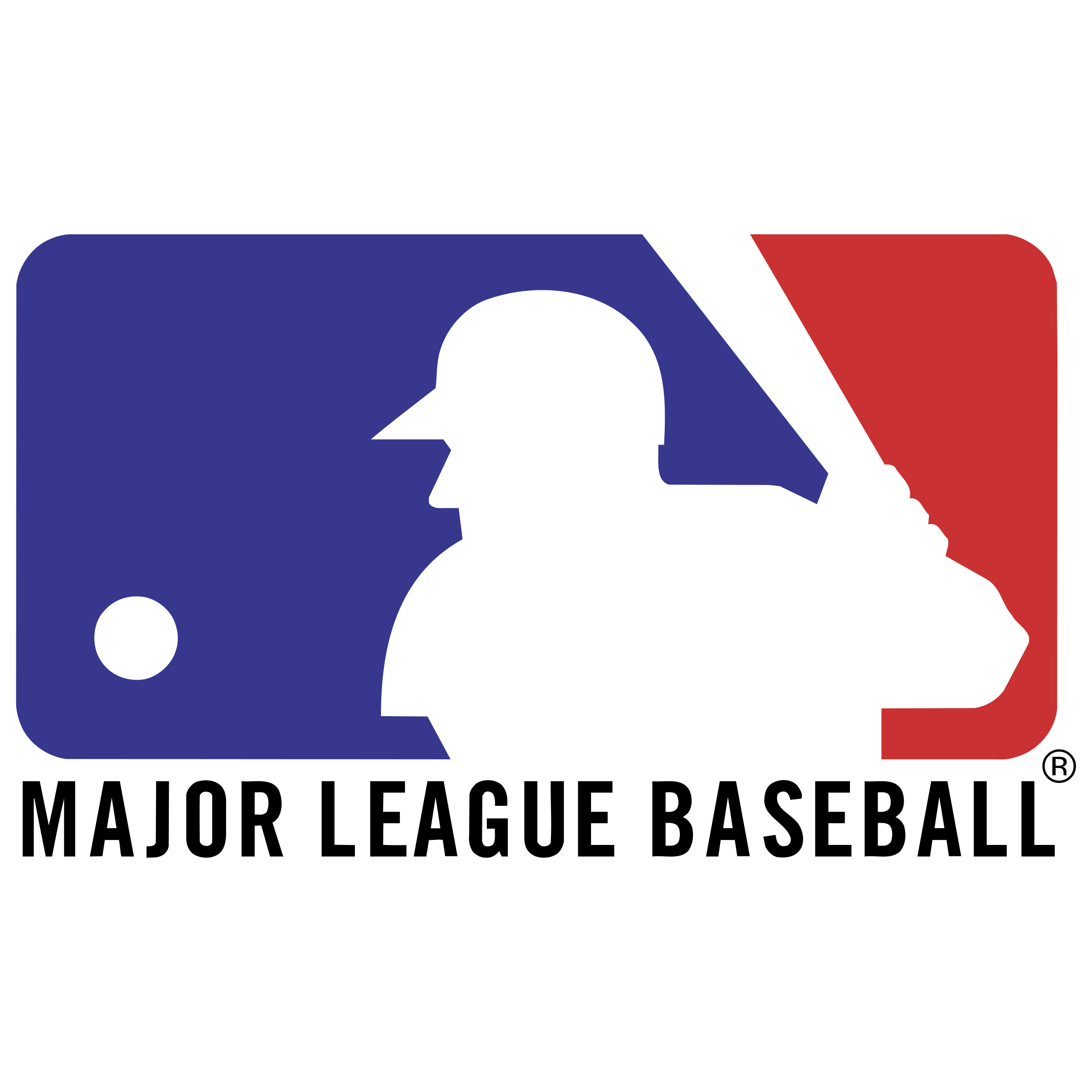 2400x2400 Major League Baseball Logo Png Transparent Vector