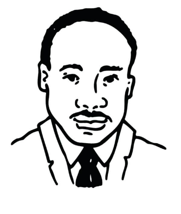 600x708 Mlk Clipart Archives