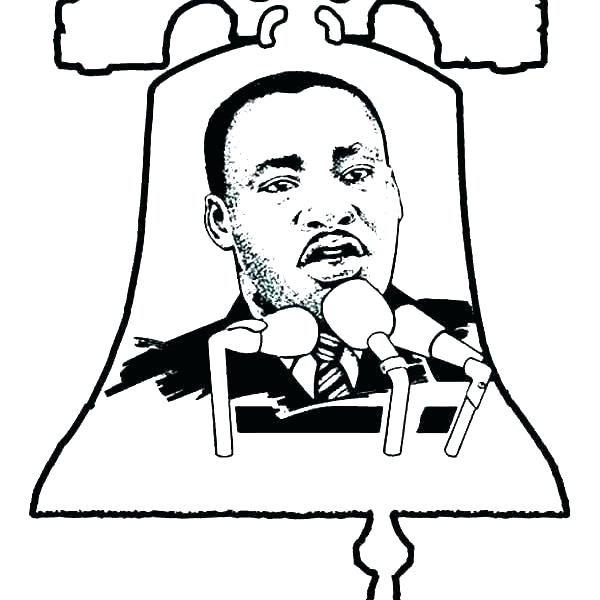 600x600 Martin Luther King Jr Coloring Pages