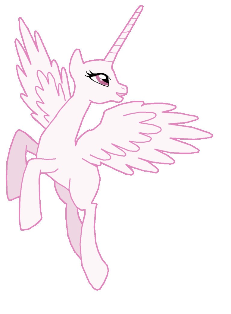 767x1041 Mlp Fim Celestia Base