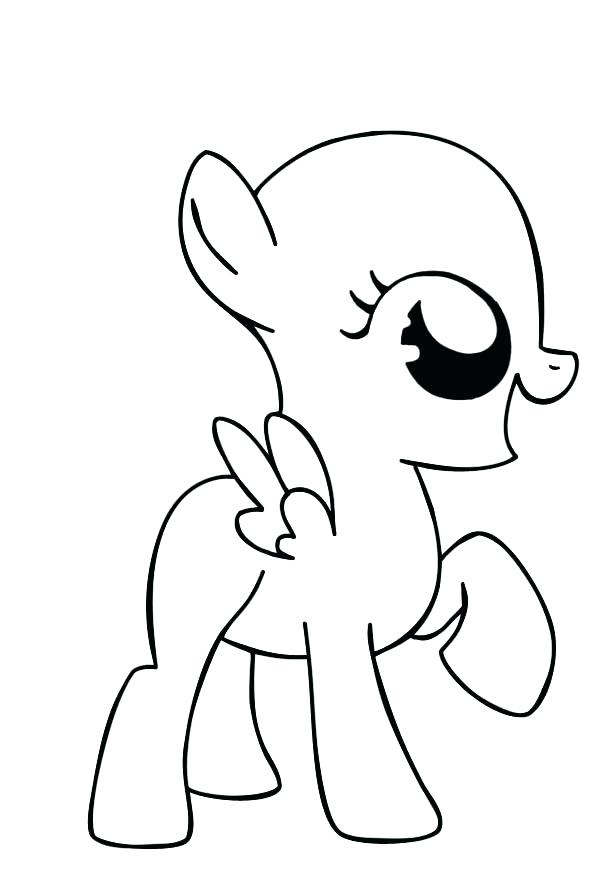 600x870 My Little Pony A Customize Template Bead Pattern Maker Poster