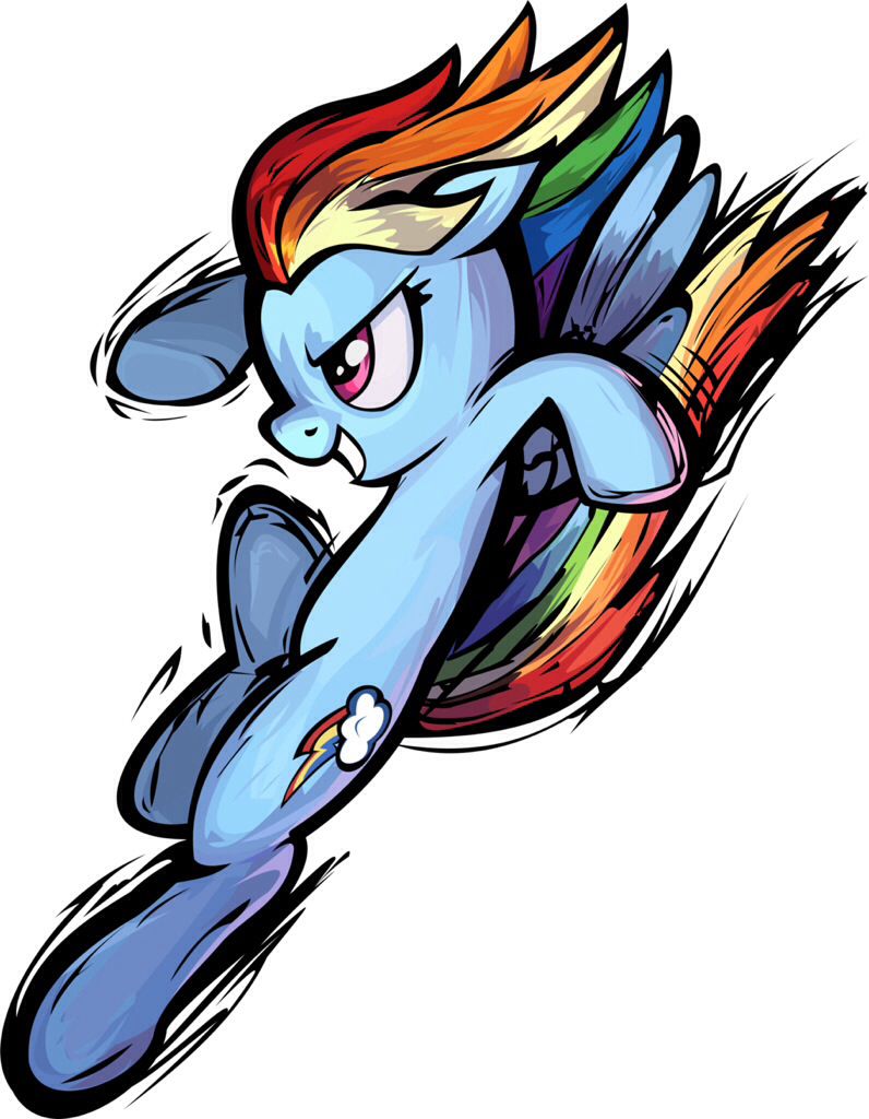 796x1024 Rainbow Dash