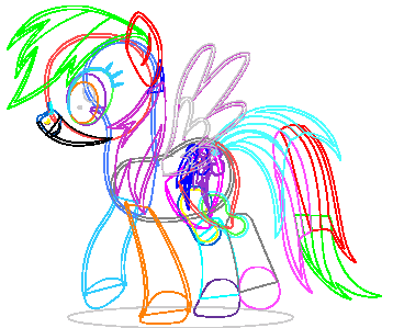 358x299 drawing ponies mlp transparent png clipart free download