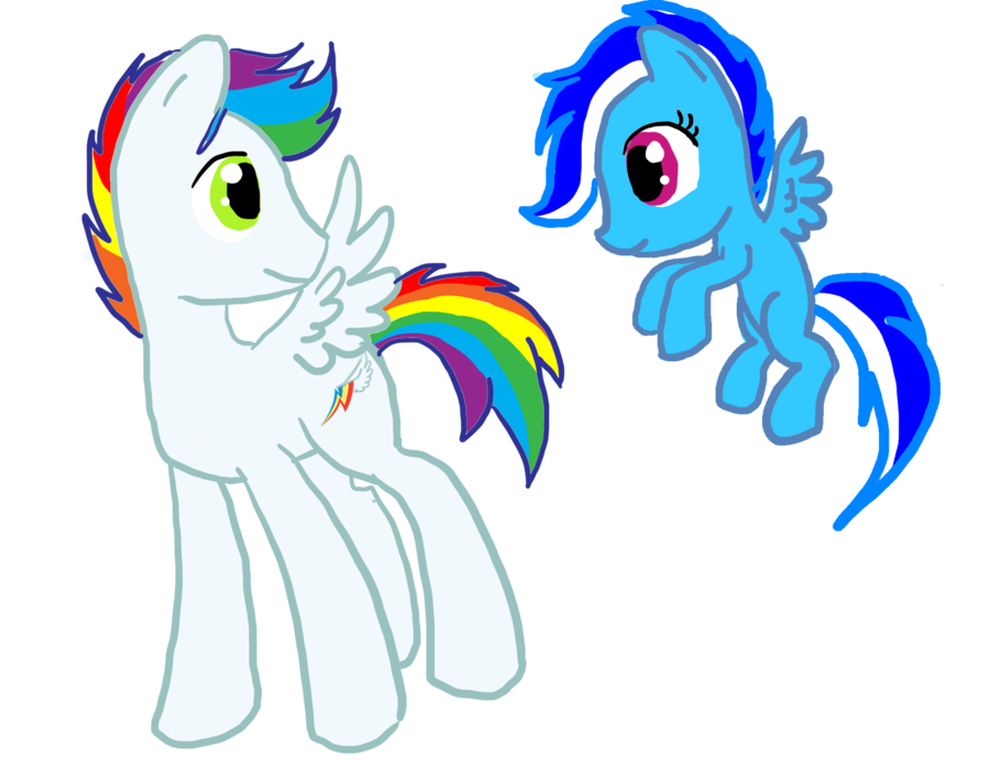 900x695 Rainbow Dash Drawing For Kids