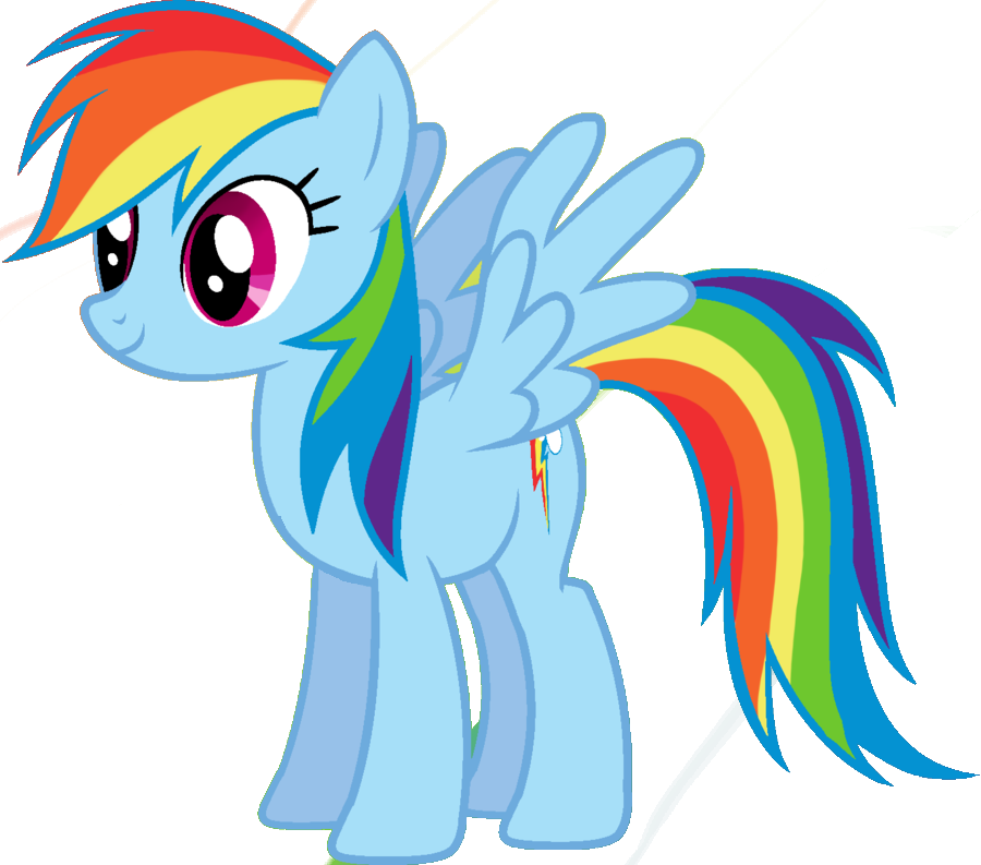 900x793 How To Draw Rainbow Dash