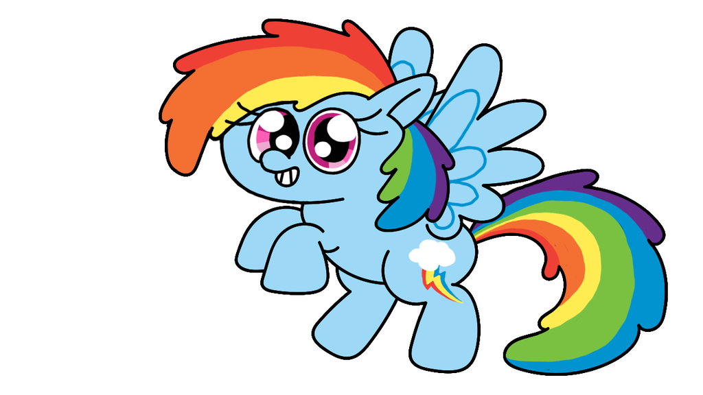 1024x576 How To Draw My Little Pony Rainbow Dash