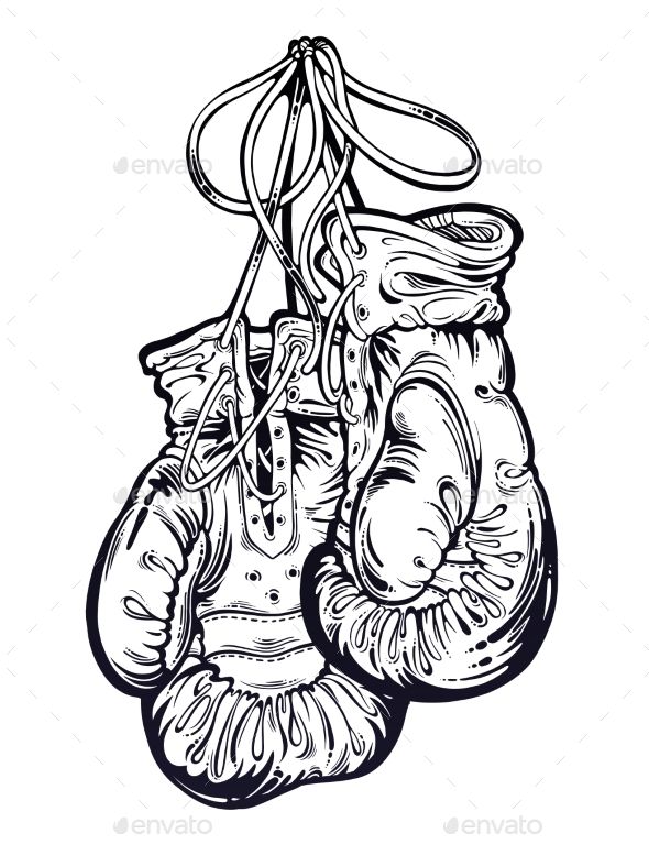590x767 vintage boxing gloves hanging from the wall heritage boxing gym