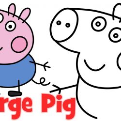 250x250 Cute And Easy Pig Drawing Moana Of A Guinea George Baby I Fertility