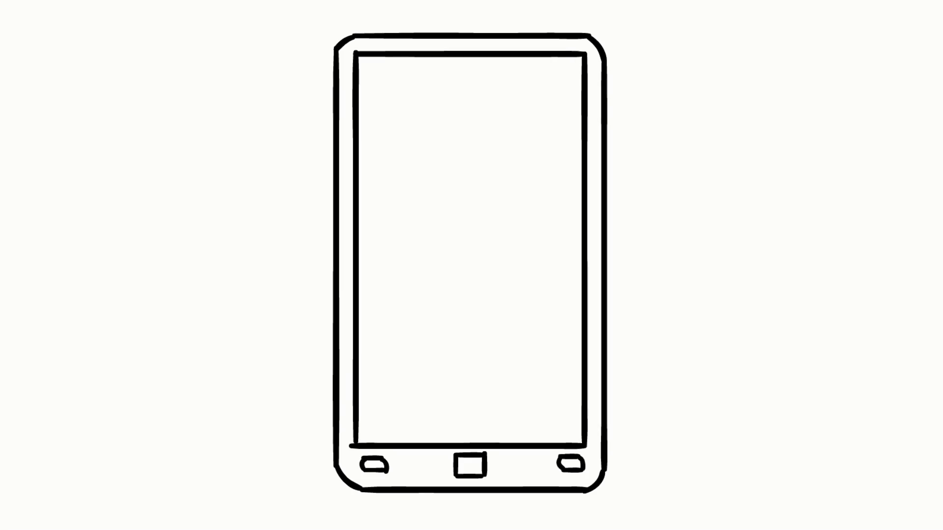 1920x1080 Mobile Cell Phone Tablet Hand Drawing Animation Illustration