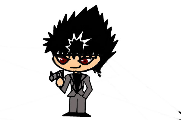 600x400 Mobster Hiei An Anime Speedpaint Drawing