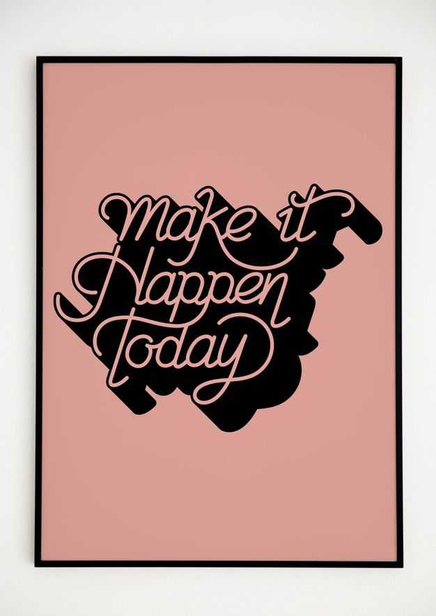 626x884 Picture Frame Mockup With A Seahorse Drawing Photo Premium Download