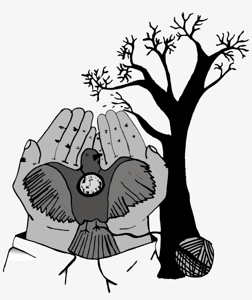 820x974 Mockingbird Drawing At Getdrawings