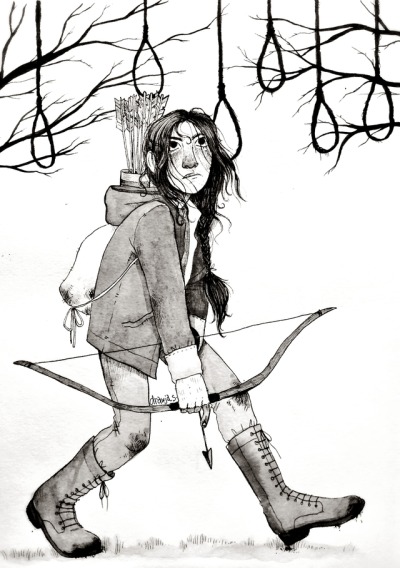 400x568 Katniss Drawing Tumblr
