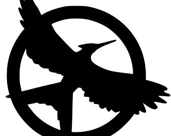 340x270 mockingjay decal etsy
