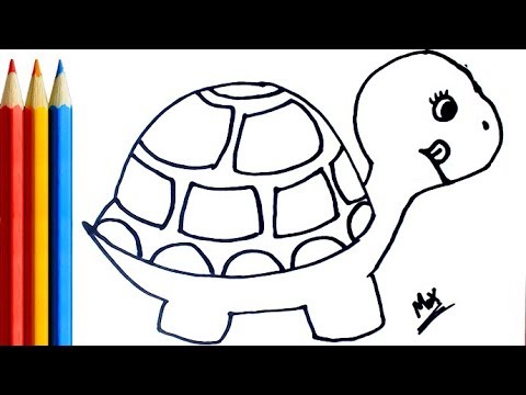480x360 How To Draw A Turtle