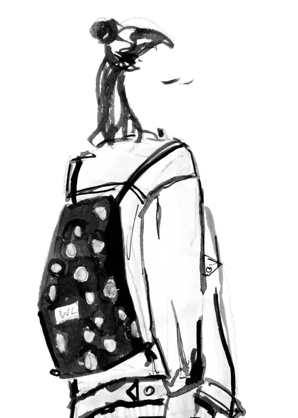 1000x1400 so habe ich mode illustrationen von wunschleder turnbeuteln