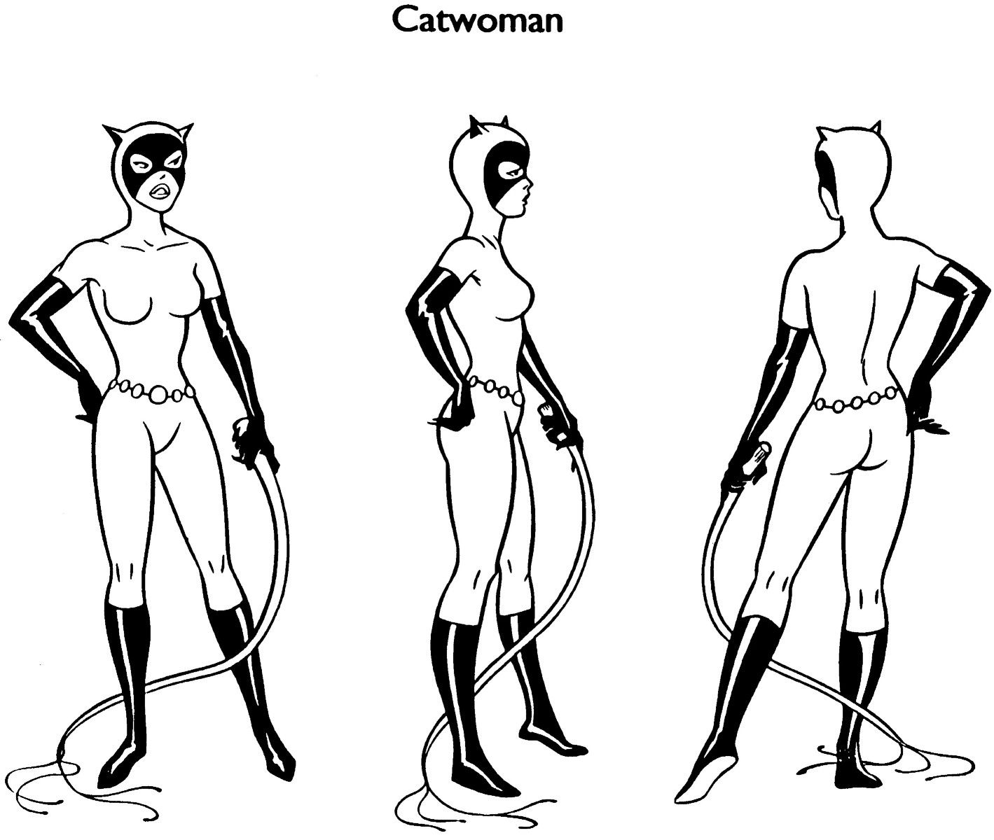 1419x1200 Cartoon Concept Design Batman The Animated Series Model Sheets