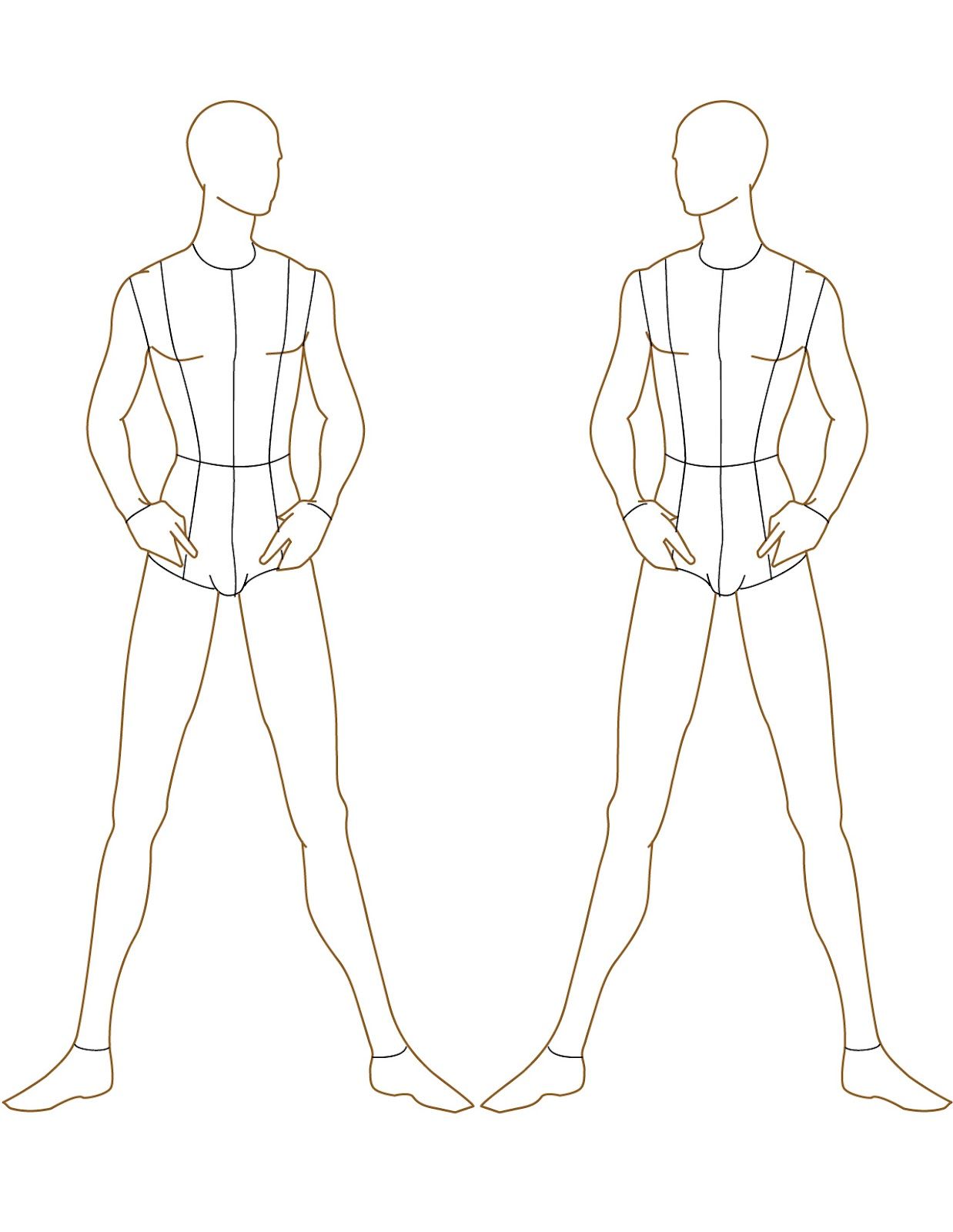 1238x1600 Male Fashion Figure Template Cgi In Fashion Figures