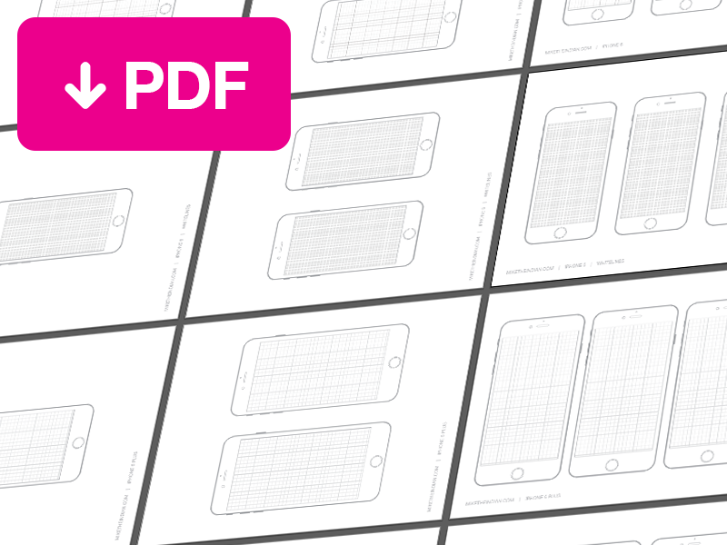 800x600 Top Free Iphone Wireframe Templates