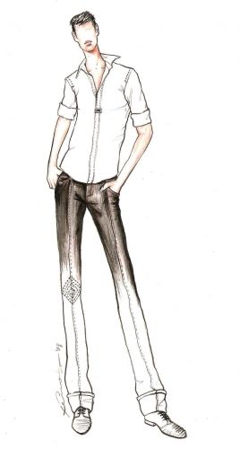 268x500 Figurin Hombre Moda