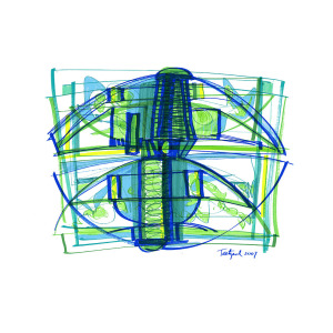 300x300 Modern Drawing Ninety Drawing