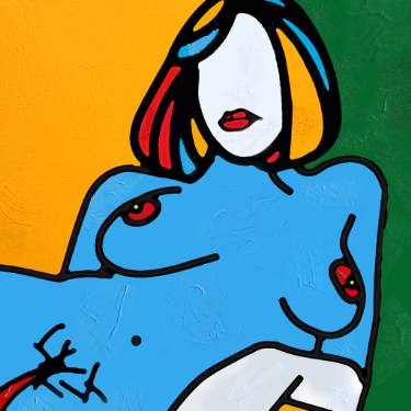 375x375 Acrylic Painting On Canvas Drawing