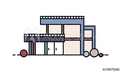 500x299 Living House Built In Contemporary Architectural Style Modern