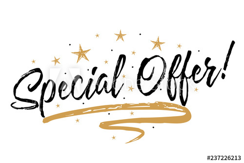500x334 Special Offer Beautiful Greeting Card, Calligraphy Text Word