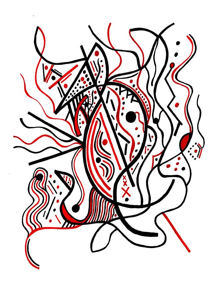 708x900 Eye Of The Storm Drawing