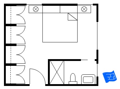 393x292 Master Bedroom Floor Plans