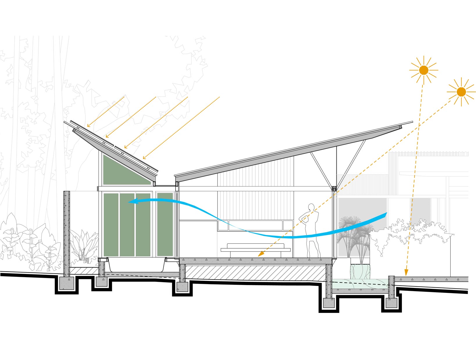 1637x1200 Modern Contemporary House Design With Floor Plan Babcc