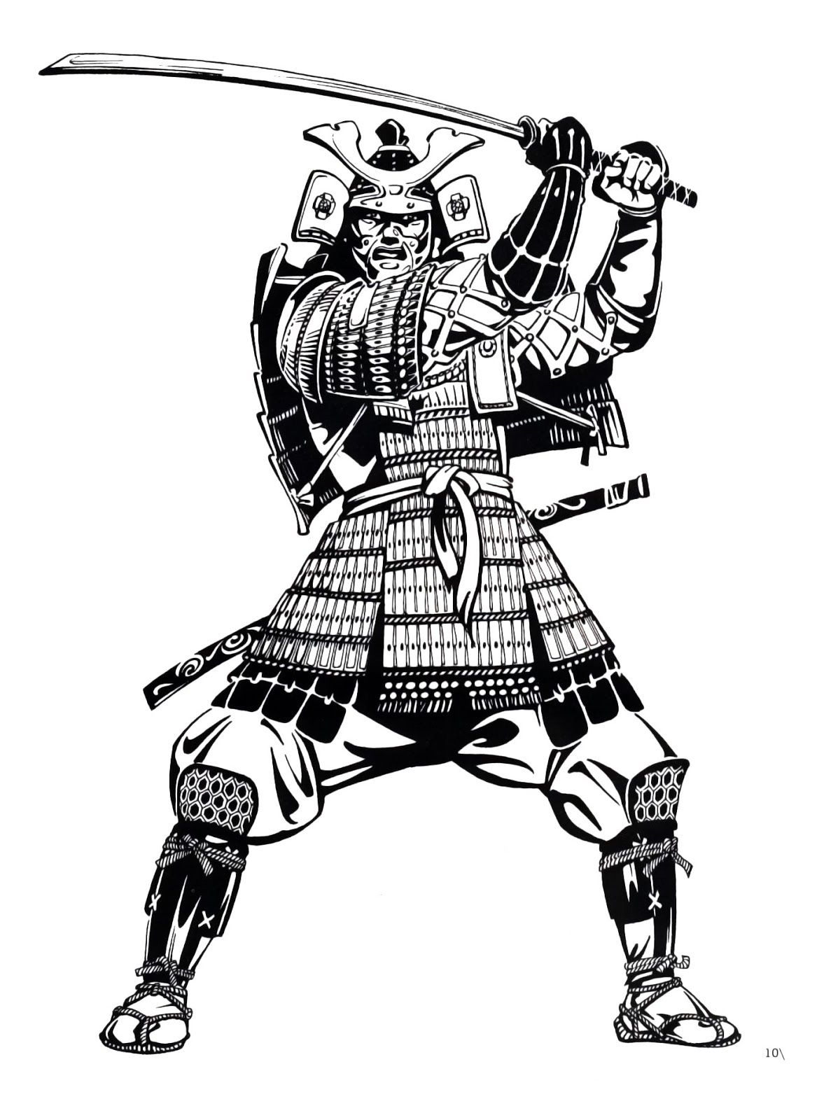 1177x1600 Samurai Drawing Modern For Free Download
