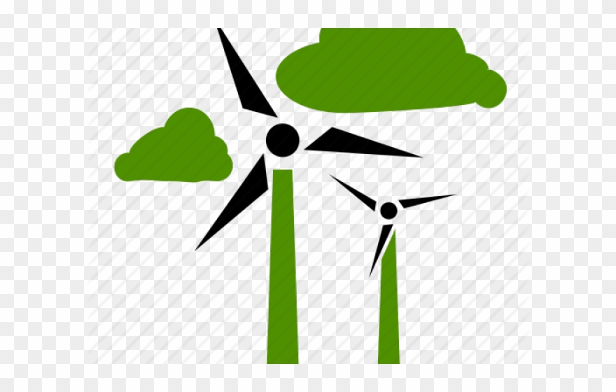 880x560 Green Clipart Windmill