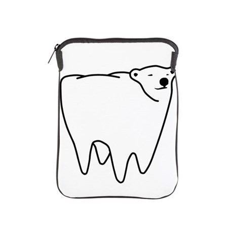 460x460 Molar Bear Polar Tooth Bear Ipad Sleeve