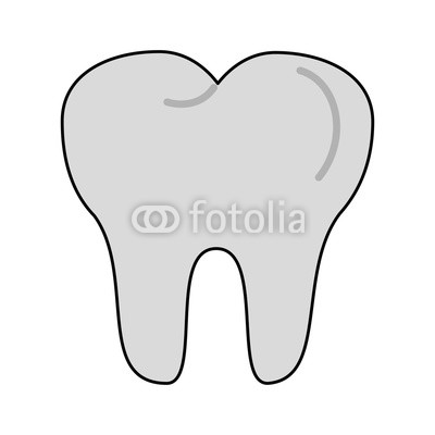 400x400 Molar Tooth Dentistry Related Icon Image Vector Illustration
