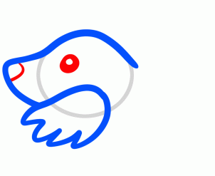 302x247 How To Draw How To Draw A Mole For Kids