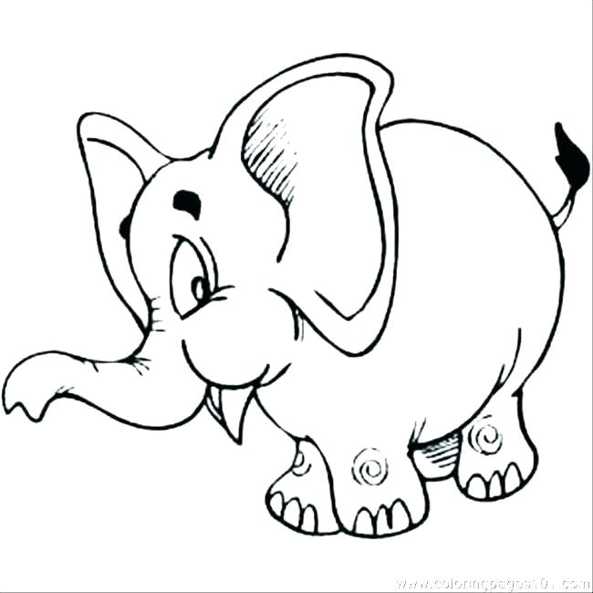 650x650 Mom And Baby Elephant Coloring Pages Cute Baby Elephant Coloring