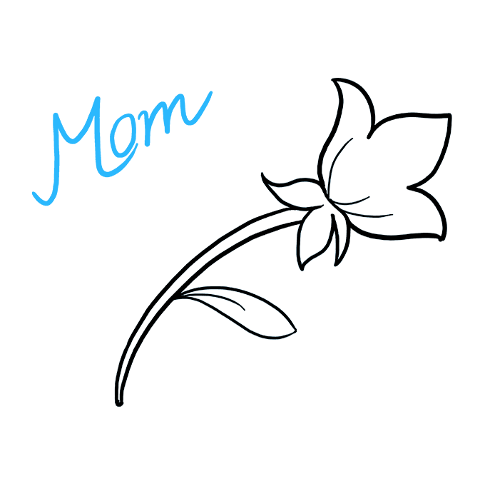 680x678 How To Draw A Mother's Day Flower