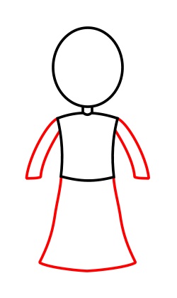 250x419 Drawing A Cartoon Mom