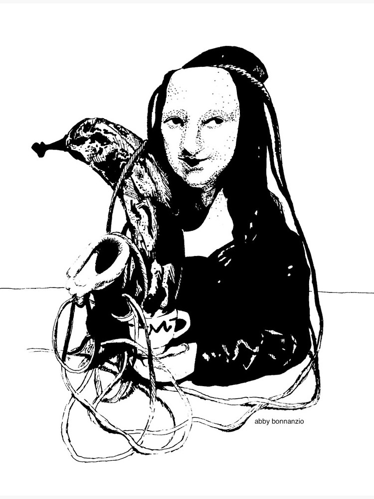 750x1000 Mona Lisa Meets Warhol Photographic Print