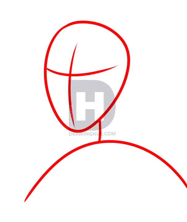 606x720 How To Draw The Mona Lisa For Kids, Step