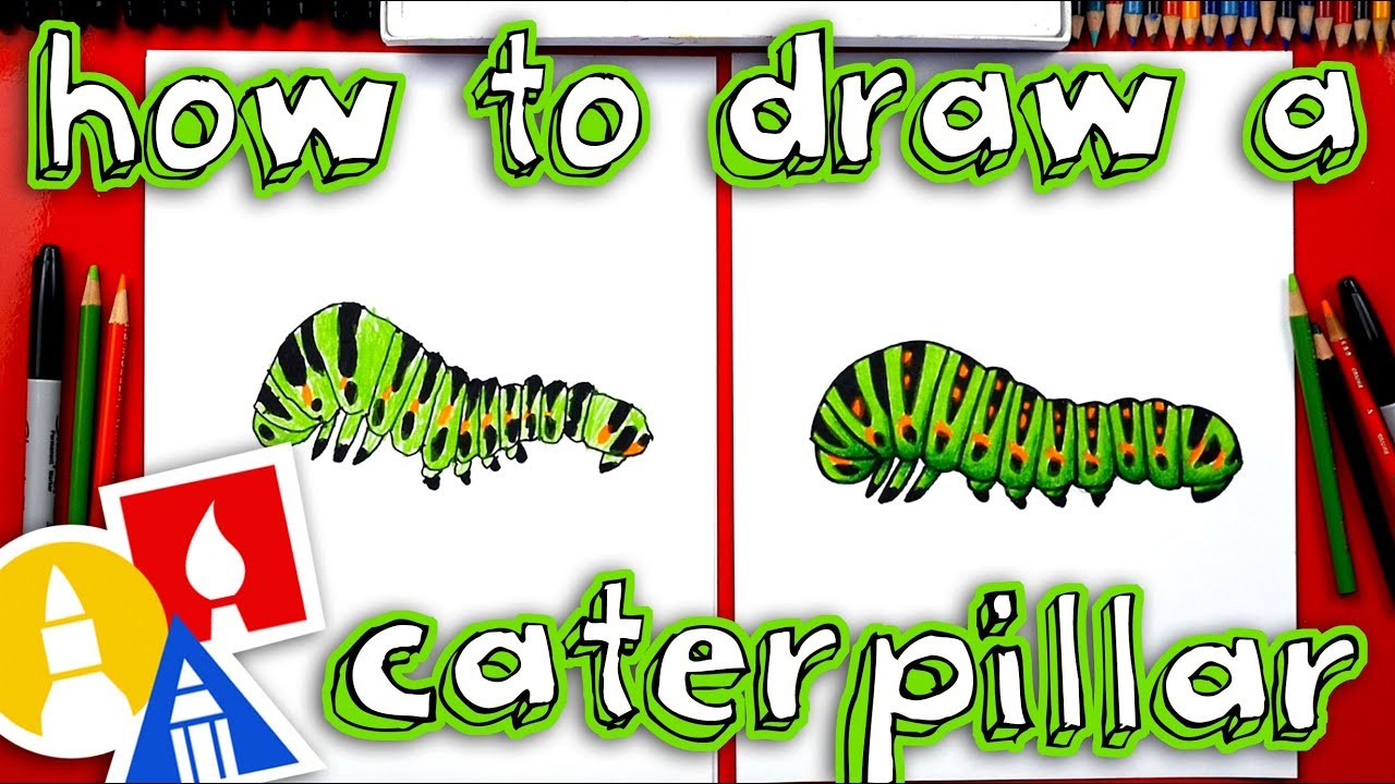 1280x720 How To Draw A Caterpillar