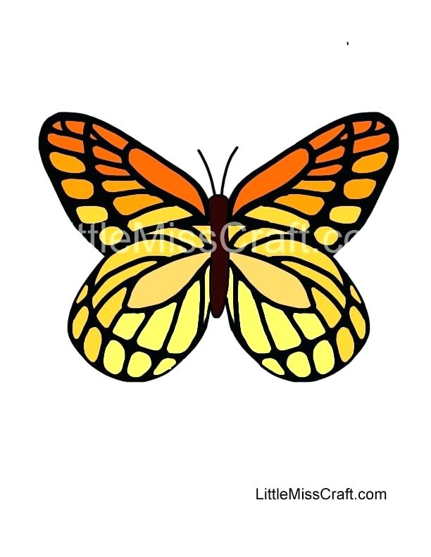 612x792 Monarch Butterfly Coloring Butterfly Coloring Pages Color