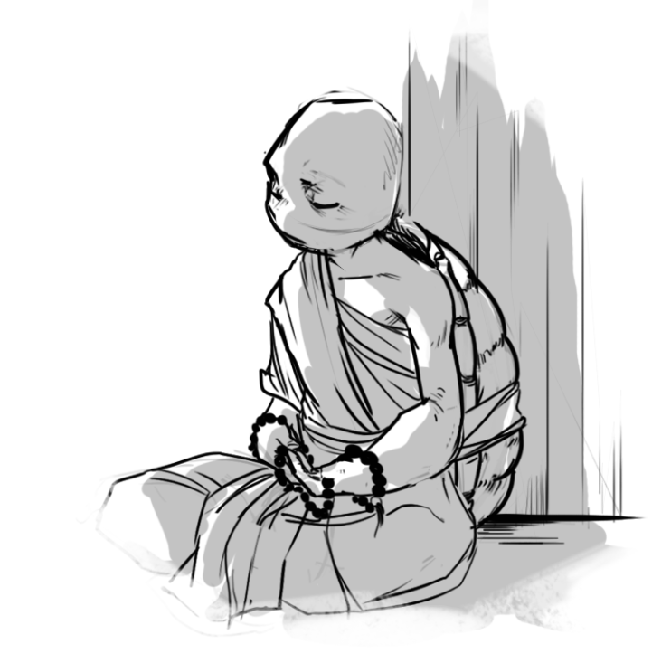 721x733 some sketches of donatello as the student of a monastery before i