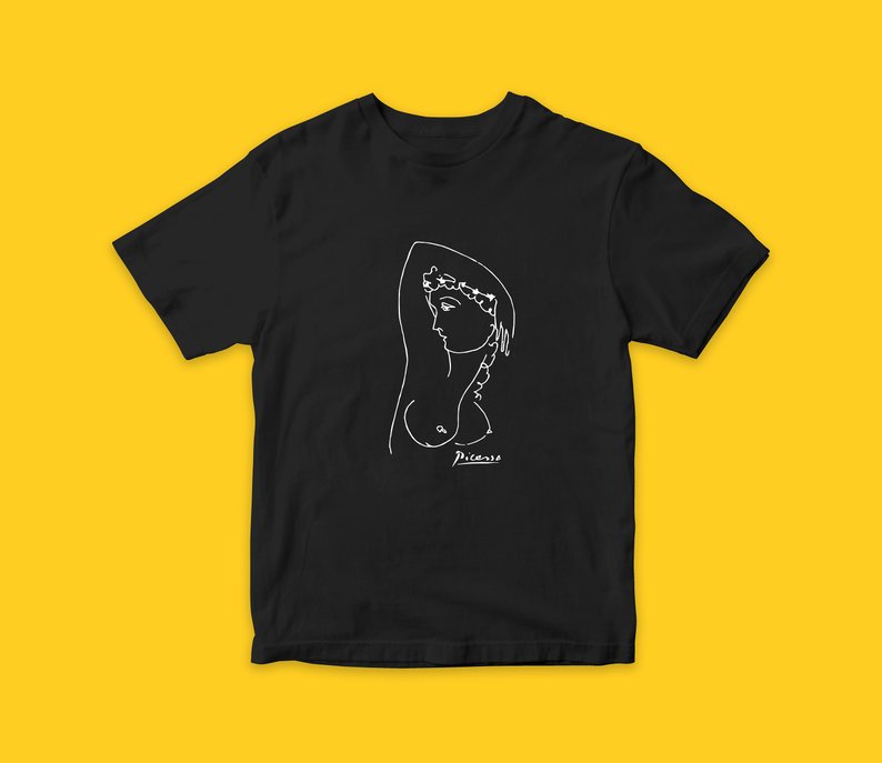794x687 picasso drawings art t shirt artist artlover gift tee picasso etsy