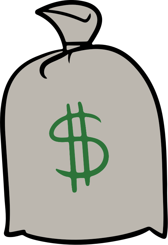 Money Bag Drawing | Free download on ClipArtMag